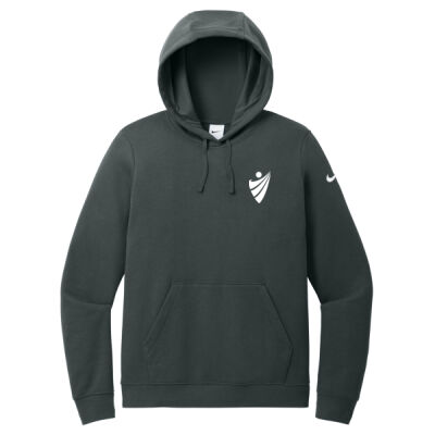Nike Women's Club Fleece Sleeve Swoosh Pullover Hoodie Thumbnail