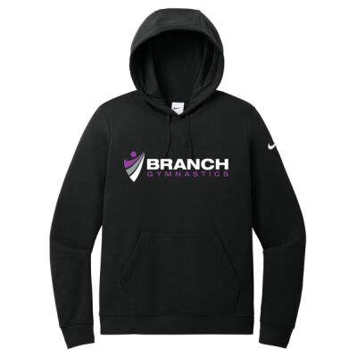 Nike Women's Club Fleece Sleeve Swoosh Pullover Hoodie Thumbnail