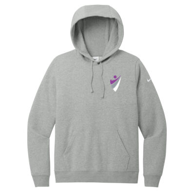Nike Women's Club Fleece Sleeve Swoosh Pullover Hoodie Thumbnail