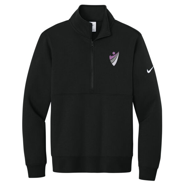 Nike Club Fleece Sleeve Swoosh 1/2-Zip Thumbnail