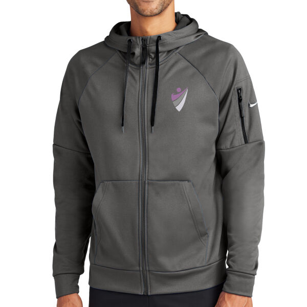 Nike Therma-FIT Pocket Full-Zip Fleece Hoodie Thumbnail
