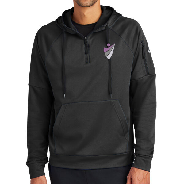 Nike Therma-FIT Pocket 1/4-Zip Fleece Hoodie Thumbnail