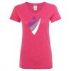 Women’s Glitter V-Neck T-Shirt Thumbnail